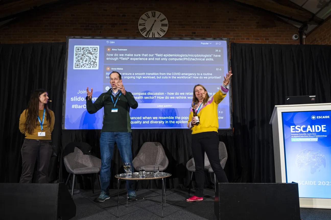 ESCAIDE 2022 BarCamp stage