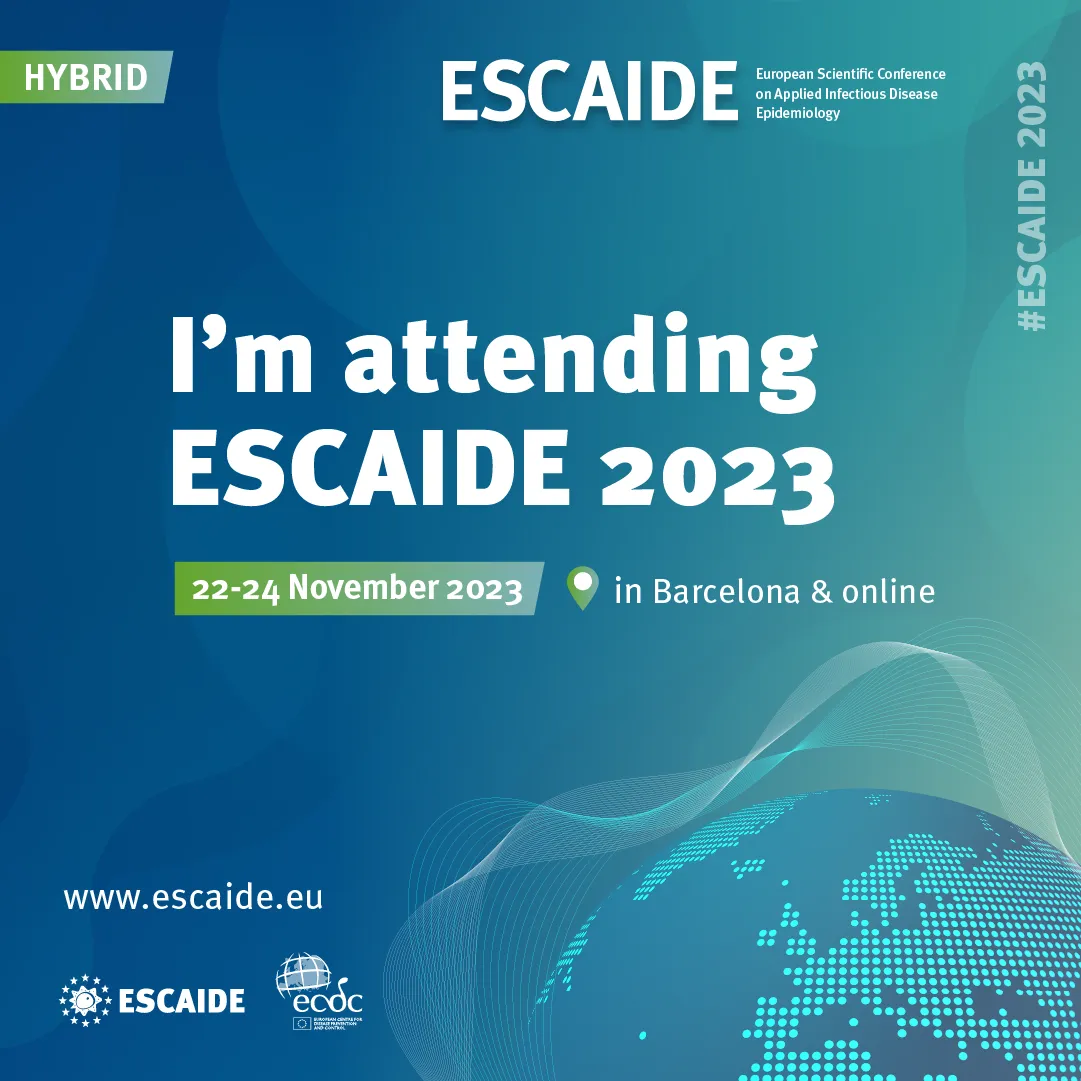 Facebook: I'm attending ESCAIDE 2023