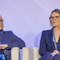 Andrea Wuerz and Bolette Søberg at thematic session 5