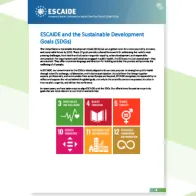ESCAIDE and the SDGs cover